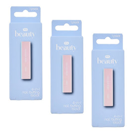 Pharmacy Health 4-In-1 Nail Buffing Block Pack of 3