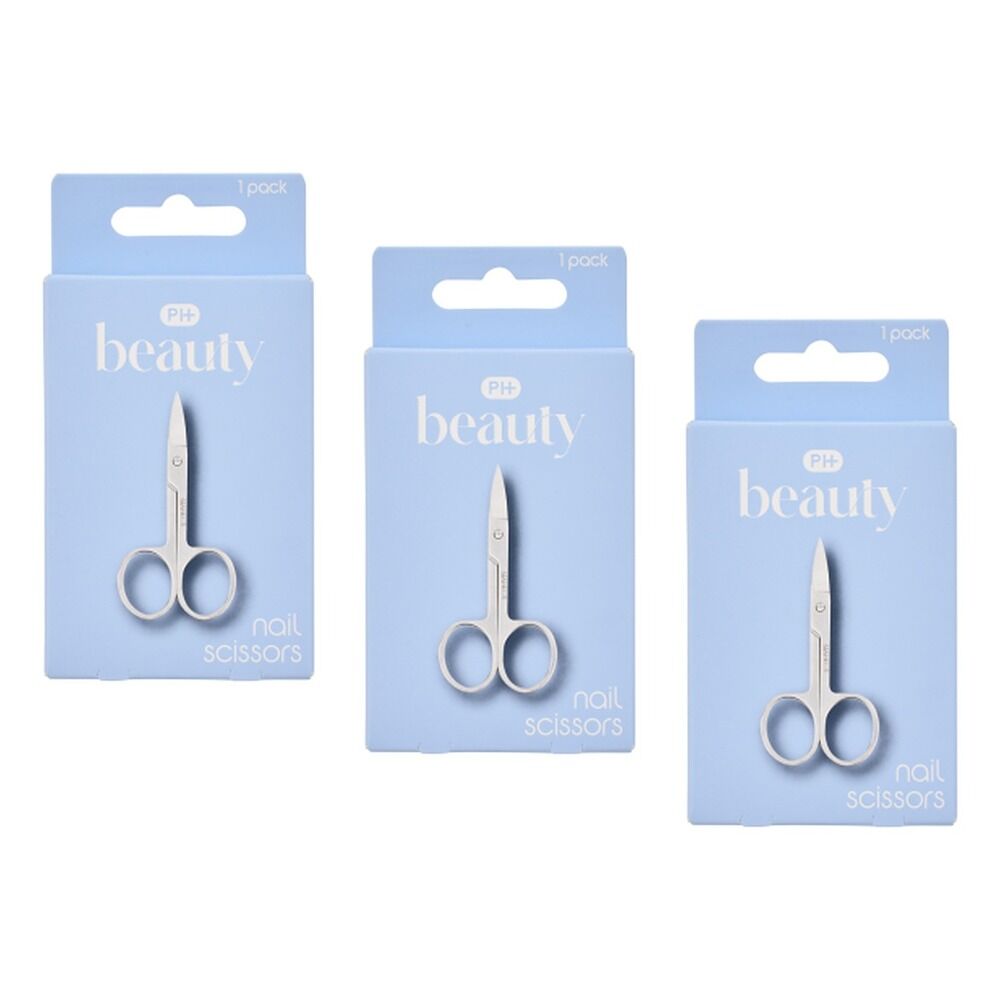 Pharmacy Health Nail Scissors Pack of 3