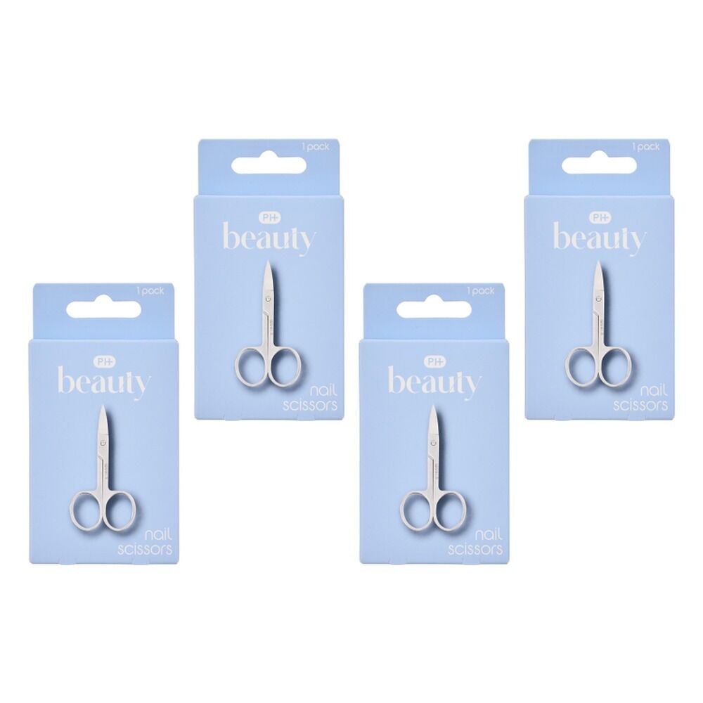 Pharmacy Health Nail Scissors Pack of 4