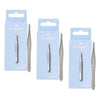 Pharmacy Health Flat Tweezer Pack of 3
