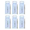 Pharmacy Health Flat Tweezer Pack of 6