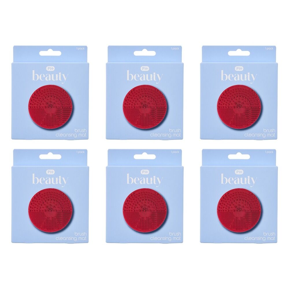Pharmacy Health Brush Cleansing Mat Pack of 6