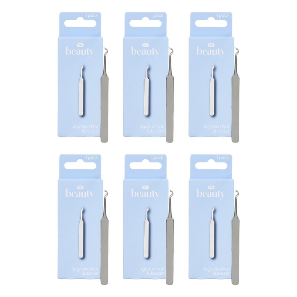 Pharmacy Health Ingrown Hair Tweezer Pack of 6