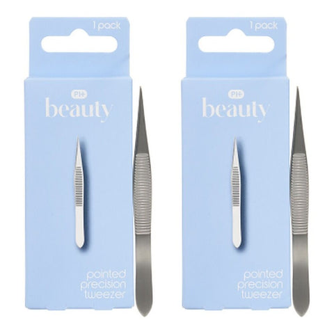 Pharmacy Health Pointed Precision Tweezer Pack of 2