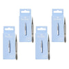 Pharmacy Health Pointed Precision Tweezer Pack of 4