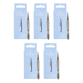 Pharmacy Health Pointed Precision Tweezer Pack of 5