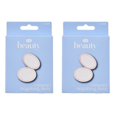 Pharmacy Health Compact Magnifying Mirror Pack of 2