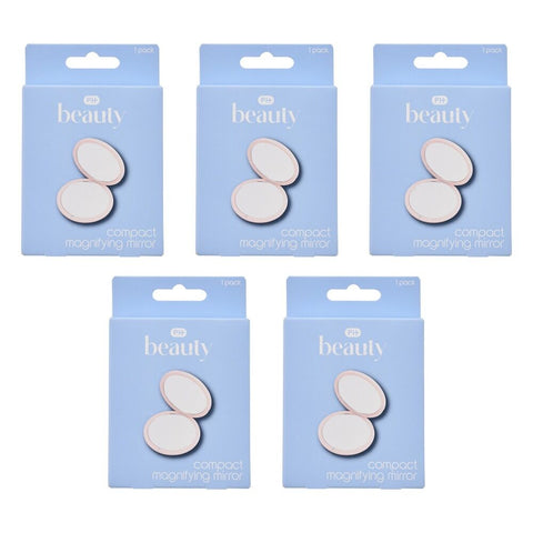 Pharmacy Health Compact Magnifying Mirror Pack of 5