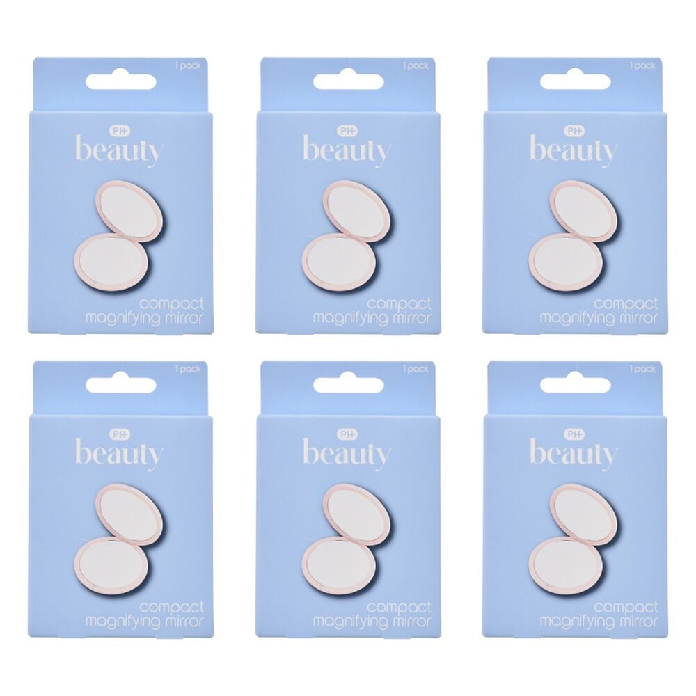 Pharmacy Health Compact Magnifying Mirror Pack of 6