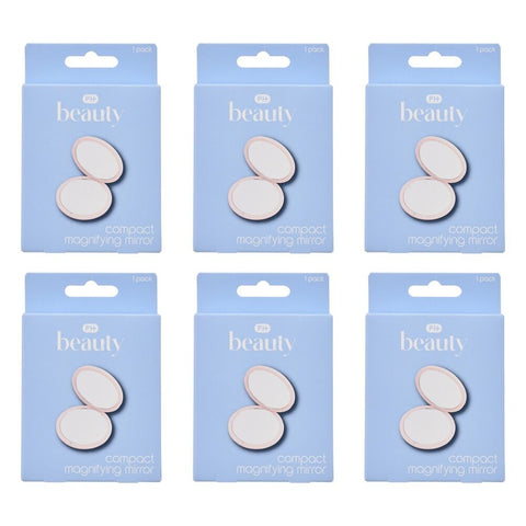 Pharmacy Health Compact Magnifying Mirror Pack of 6