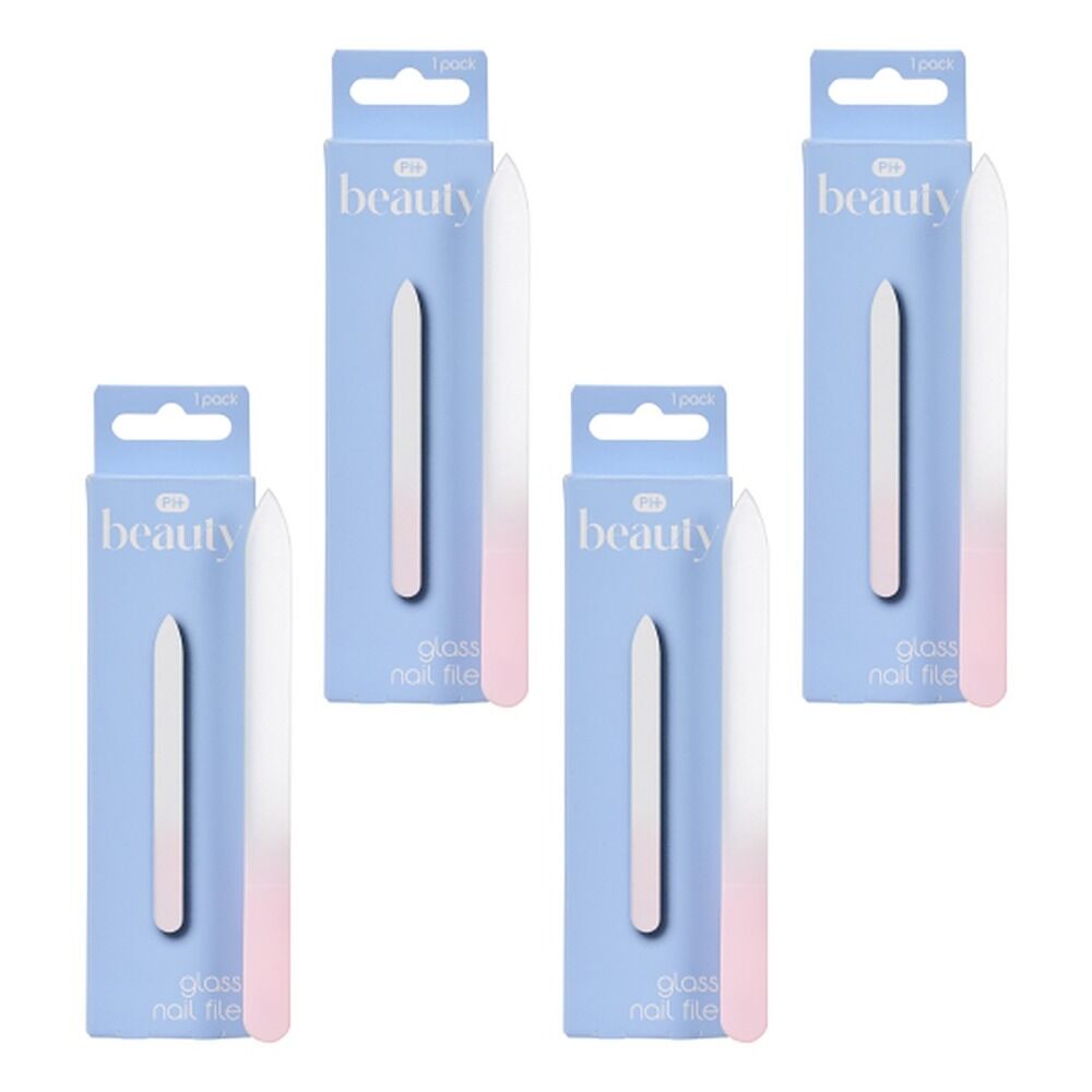 Pharmacy Health Glass Nail File Pack of 4