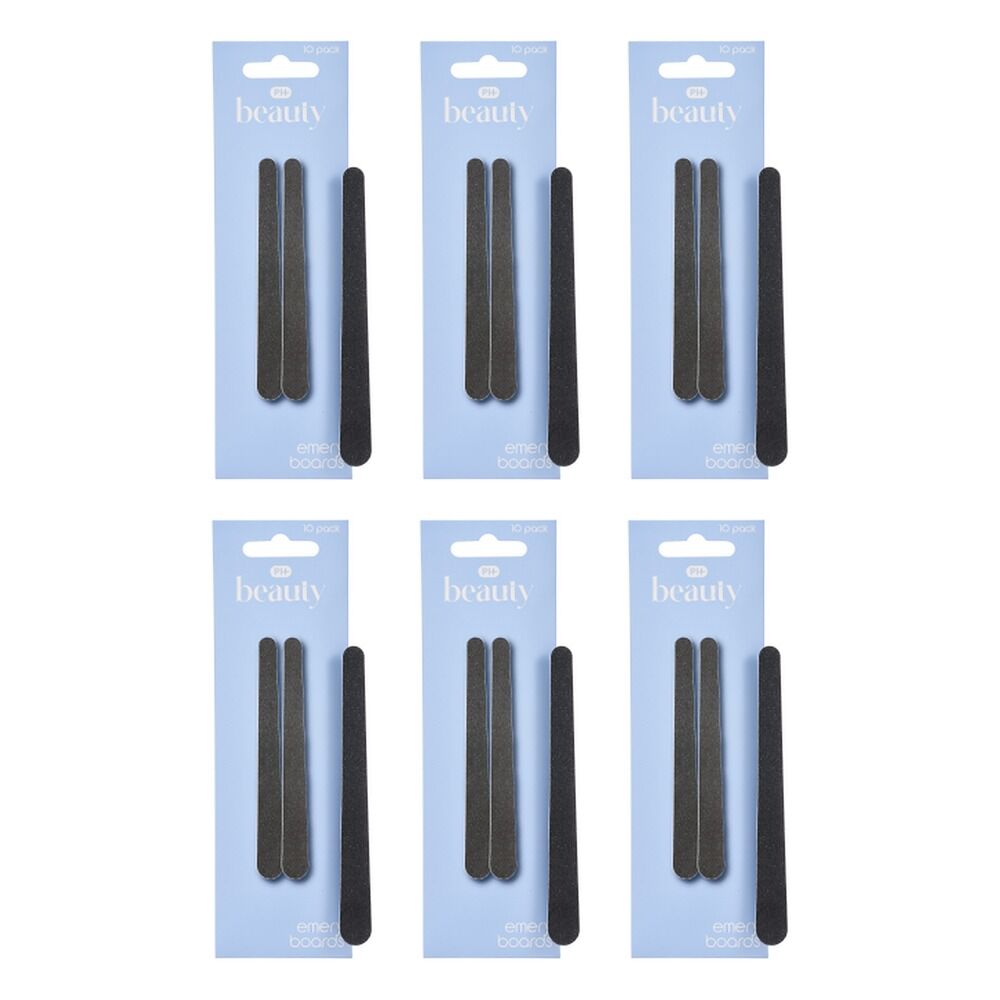 Pharmacy Health Emery Boards 10 Pack Bundle of 6