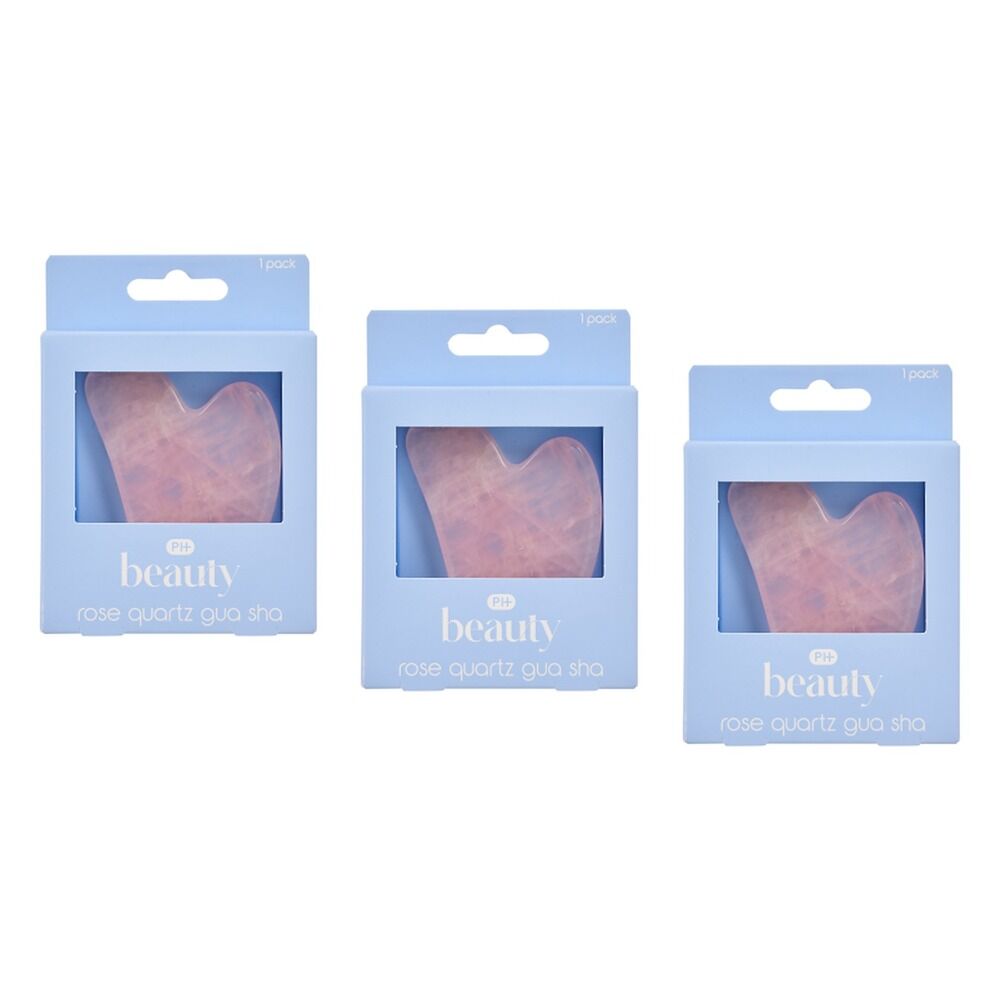 Pharmacy Health Rose Quartz Gua Sha Pack of 3