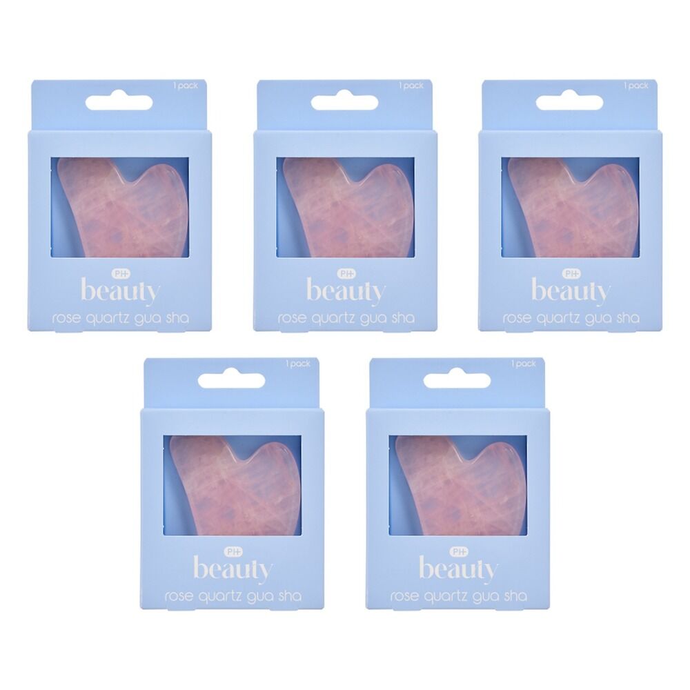 Pharmacy Health Rose Quartz Gua Sha Pack of 5