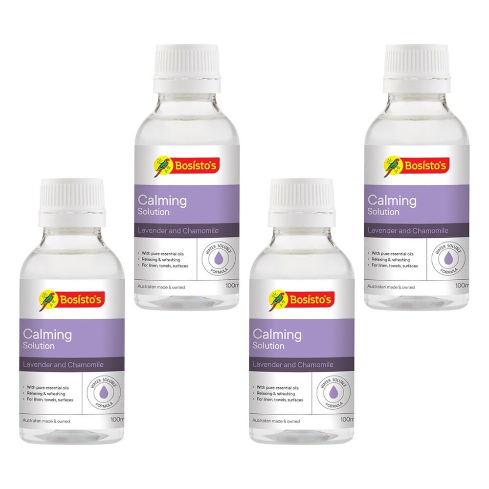 Bosisto's Calming Solution 100mL Pack of 4