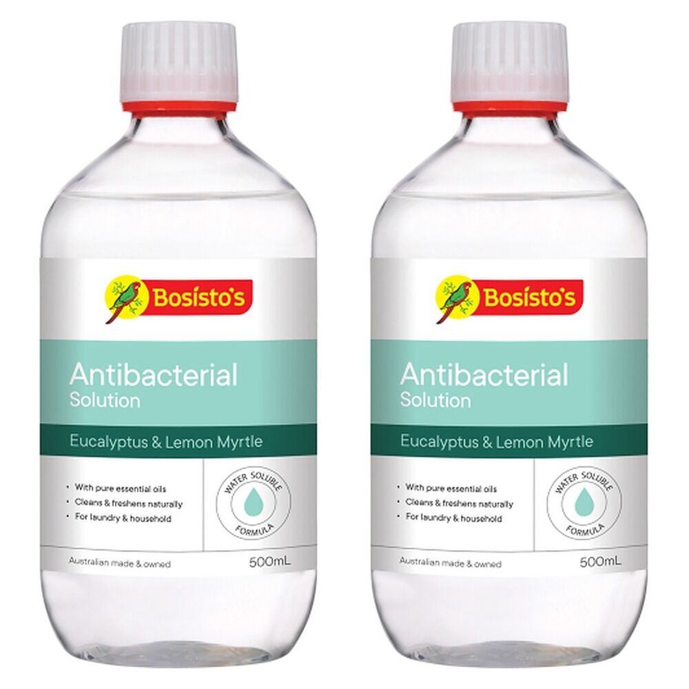 Bosisto's Antibacterial Solution 500mL x 3 Bundle of 2