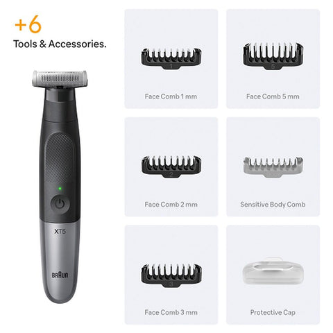 Braun Series XT5 Beard Trimmer, Shaver and Electric Razor for Men