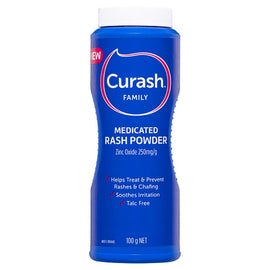 Curash Family Medicated Rash Powder 100g x 3