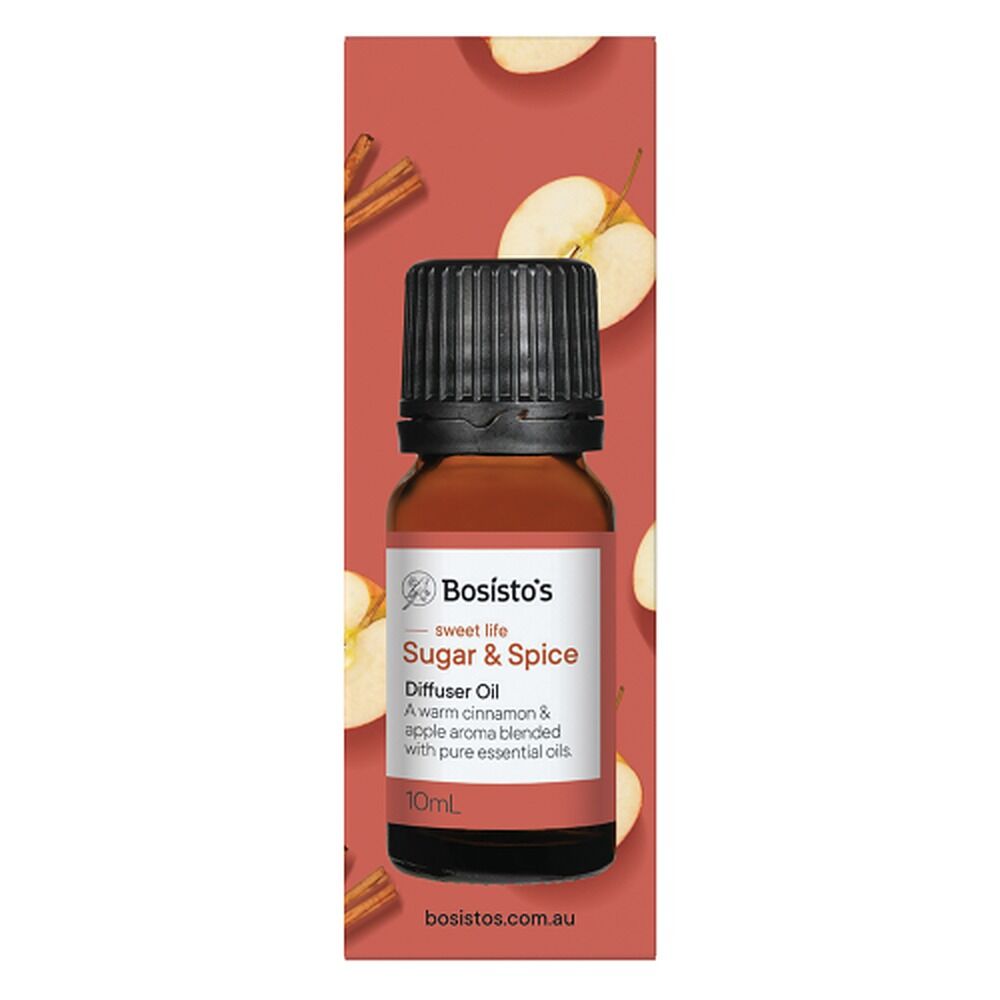 Bosisto's Sugar & Spice Diffuser Oil 10mL