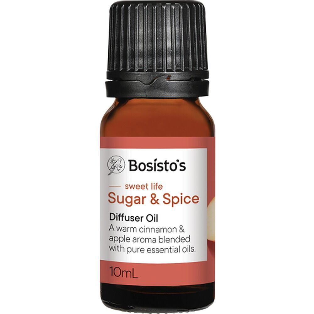 Bosisto's Sugar & Spice Diffuser Oil 10mL