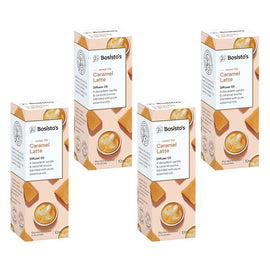 Bosisto's Caramel Latte Diffuser Oil 10mL Pack of 4