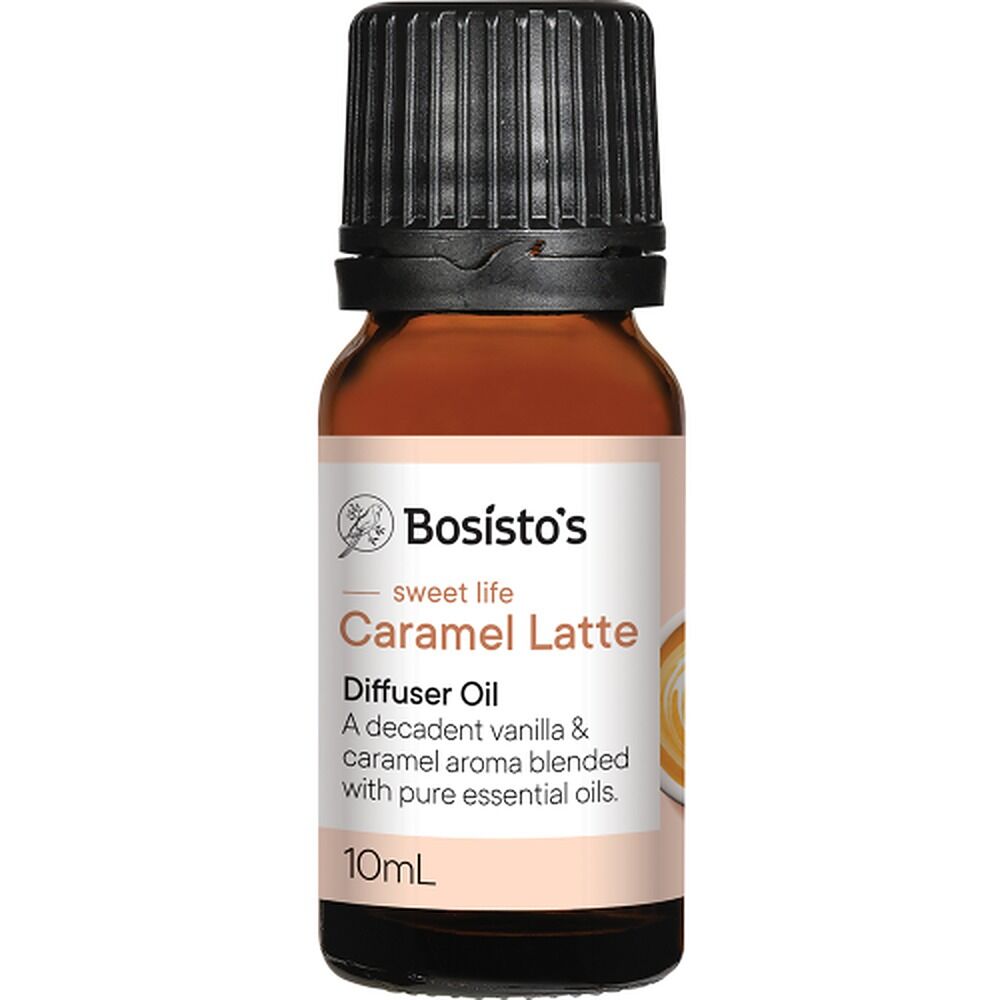 Bosisto's Caramel Latte Diffuser Oil 10mL