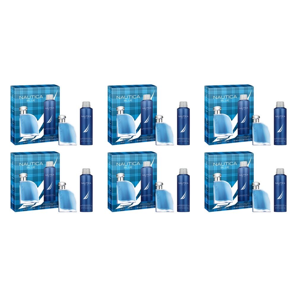 Nautica Blue EDT Gift Set 50mL Pack of 6