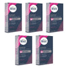 Veet Expert Legs & Body Wax Strips for Normal Skin 40 Strips Pack of 5