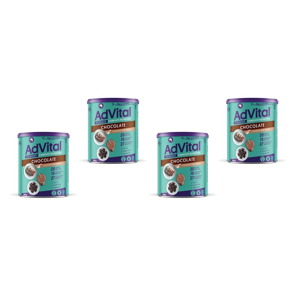 Advital Powder Chocolate 500g Pack of 4