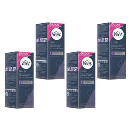 Veet Expert Legs and Body & Full Bikini Hair Removal Cream 100mL Pack of 4