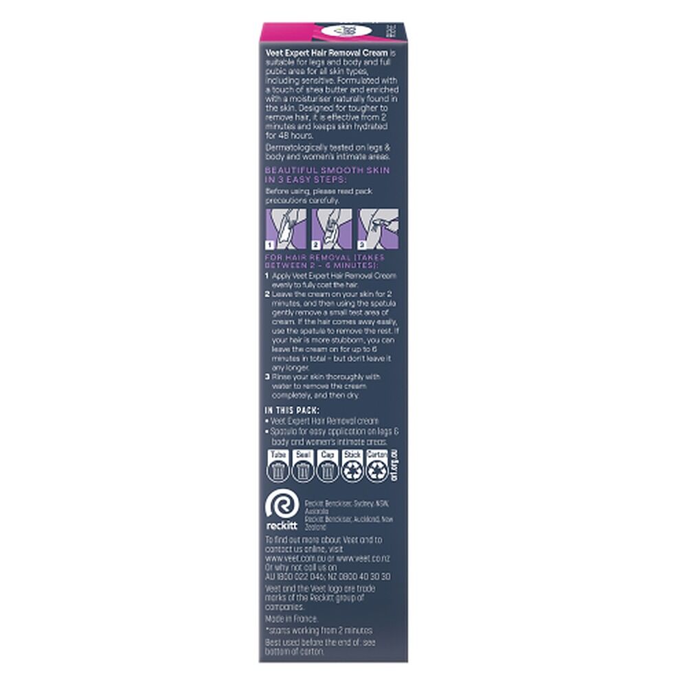 Veet Expert Legs and Body & Full Bikini Hair Removal Cream 100mL