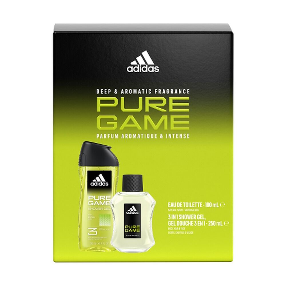 Adidas Pure Game Duo Giftset EDT 100mL 2 Piece Set