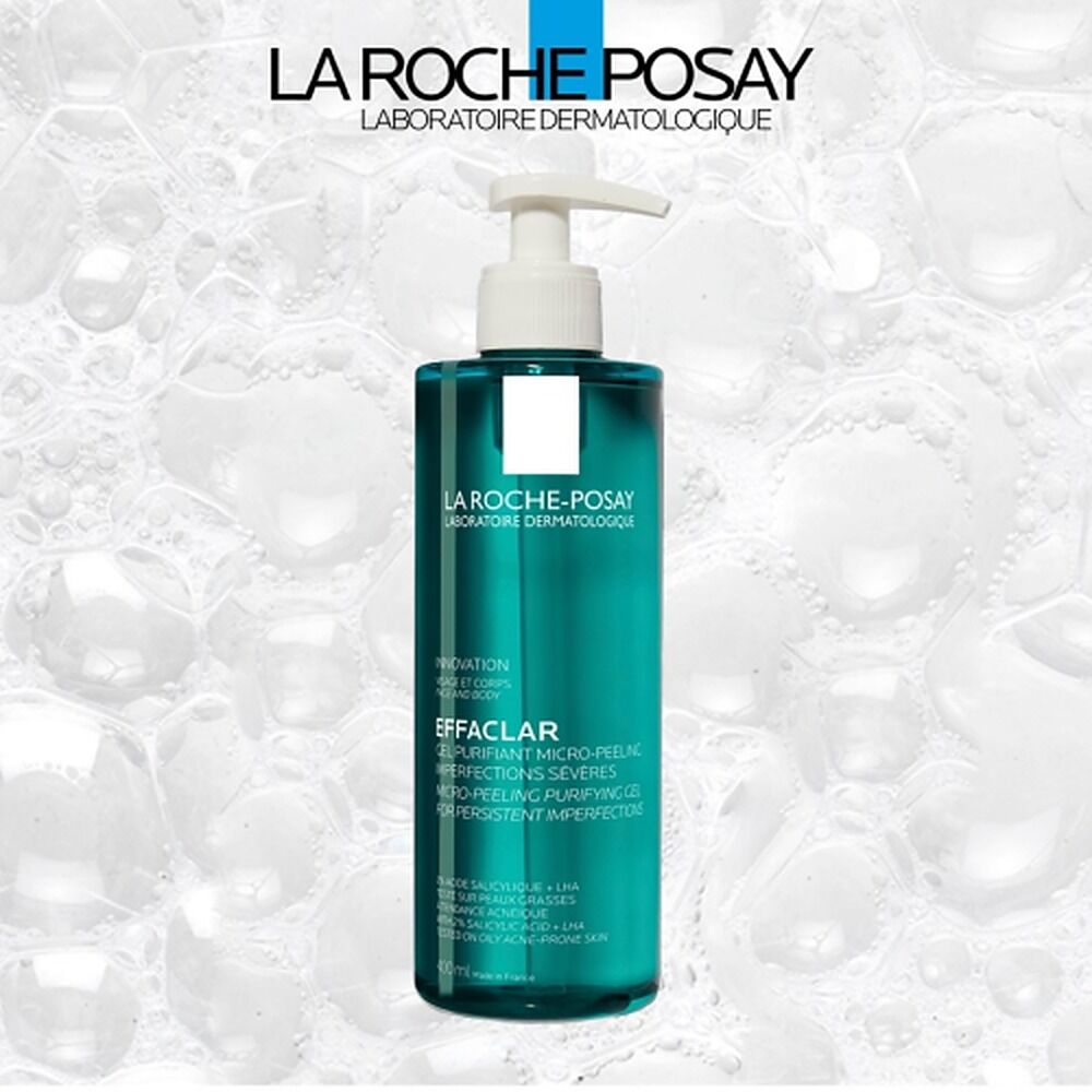 La Roche-Posay Effaclar Micro-Peeling Purifying Gel Cleanser 400mL