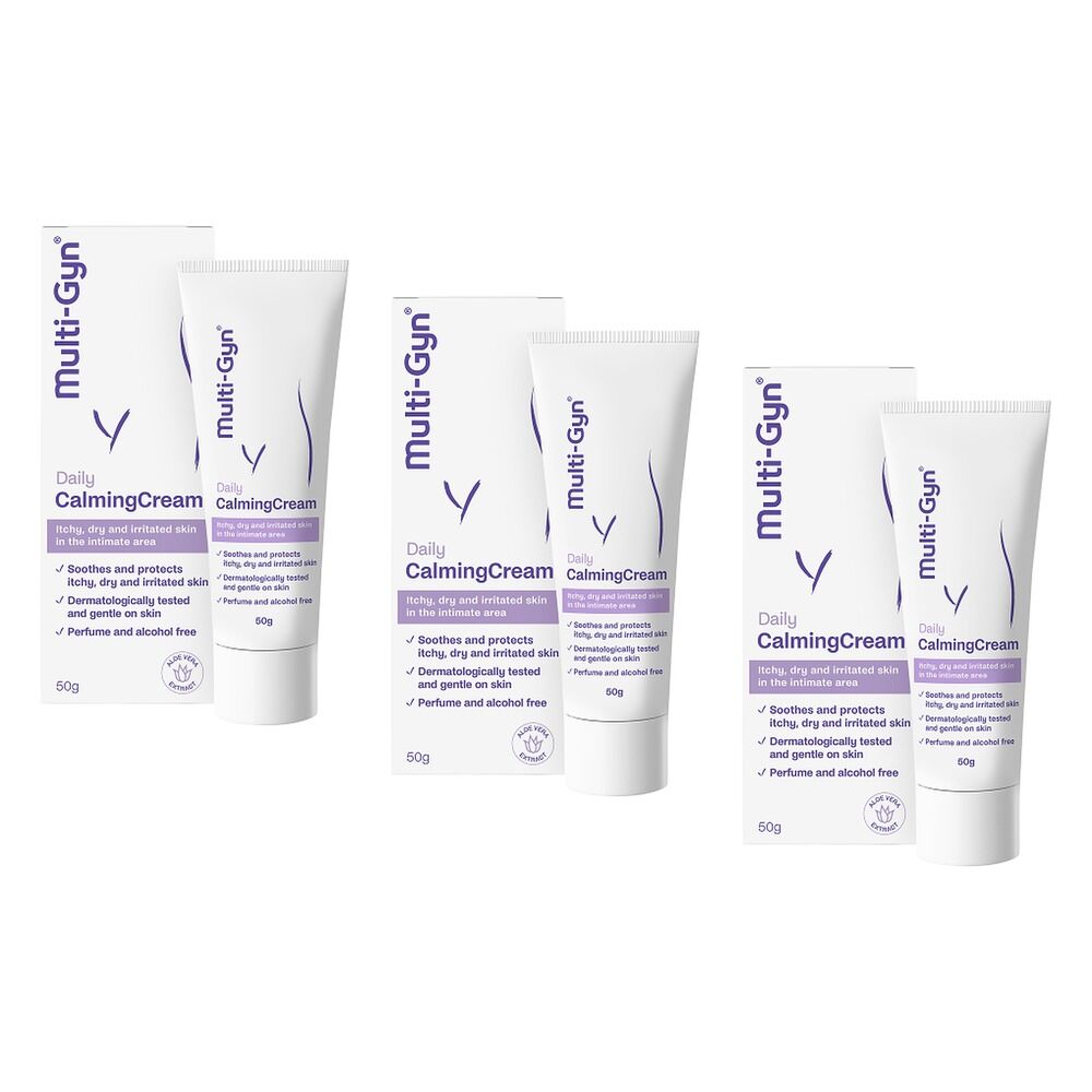 Multigyn Daily Calming Cream 50g Pack of 3