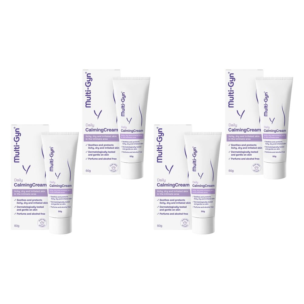 Multigyn Daily Calming Cream 50g Pack of 4