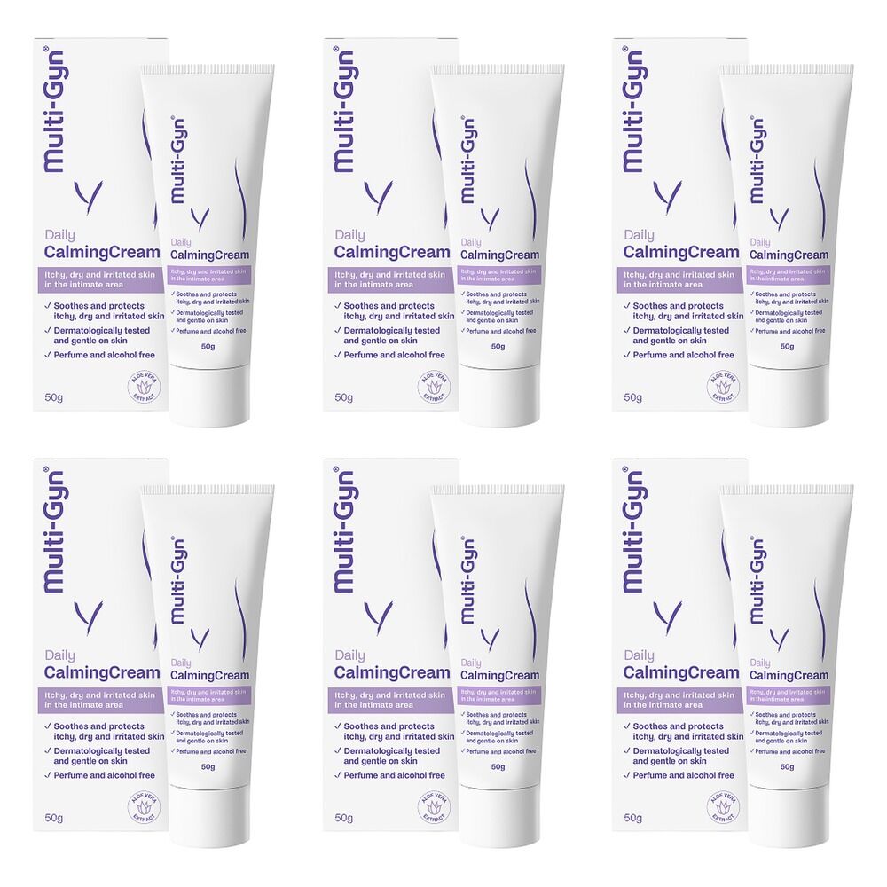Multigyn Daily Calming Cream 50g Pack of 6