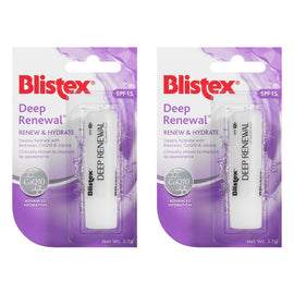 Blistex Deep Renewal SPF15 3.7g Pack of 2