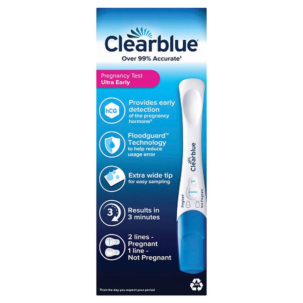 Clearblue Ultra Early Pregnancy Test 7 Pack