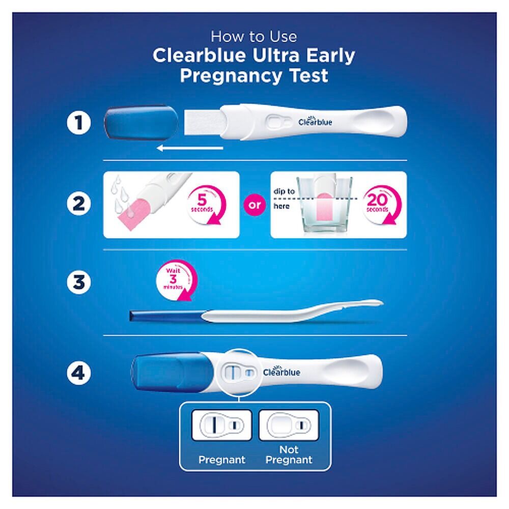 Clearblue Ultra Early Pregnancy Test 7 Pack