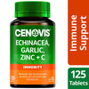 Cenovis Echinacea, Garlic, Zinc & C 125 Tablets