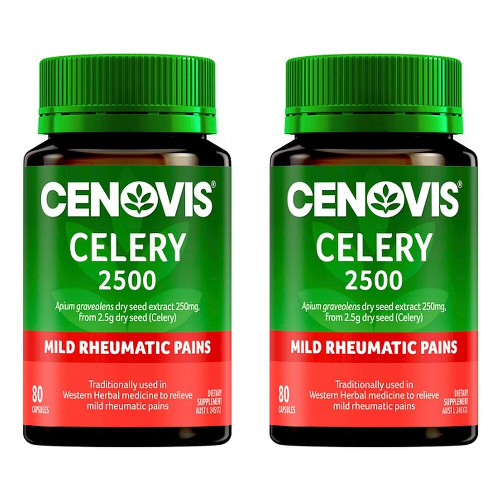 Cenovis Celery 2500 80 Capsules x 3 Bundle of 2