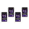 U By Kotex Overnight Extra Long Pads with Wings 6 Pack x 4 Bundle of 4