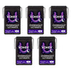 U By Kotex Overnight Extra Long Pads with Wings 6 Pack x 4 Bundle of 5