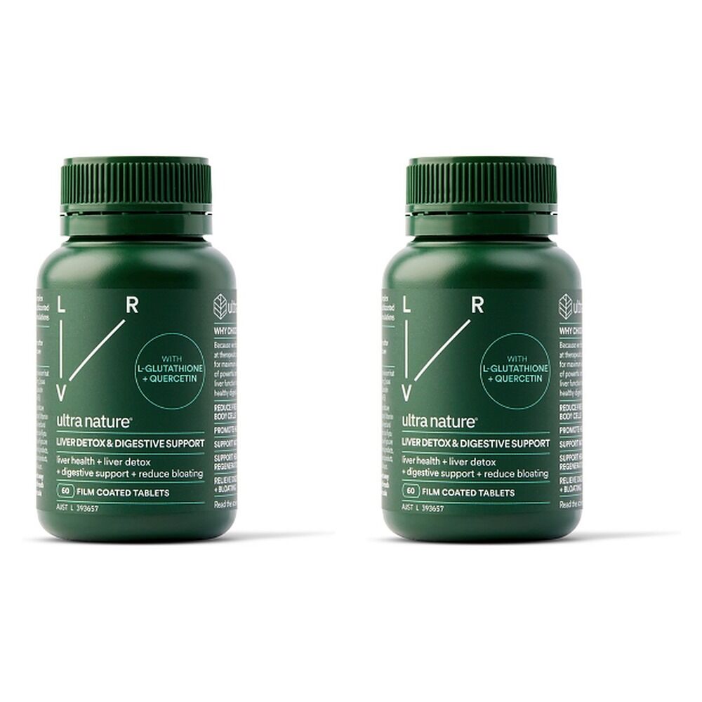 Ultra Nature Liver & Digest Support 60 Tablets Pack of 2