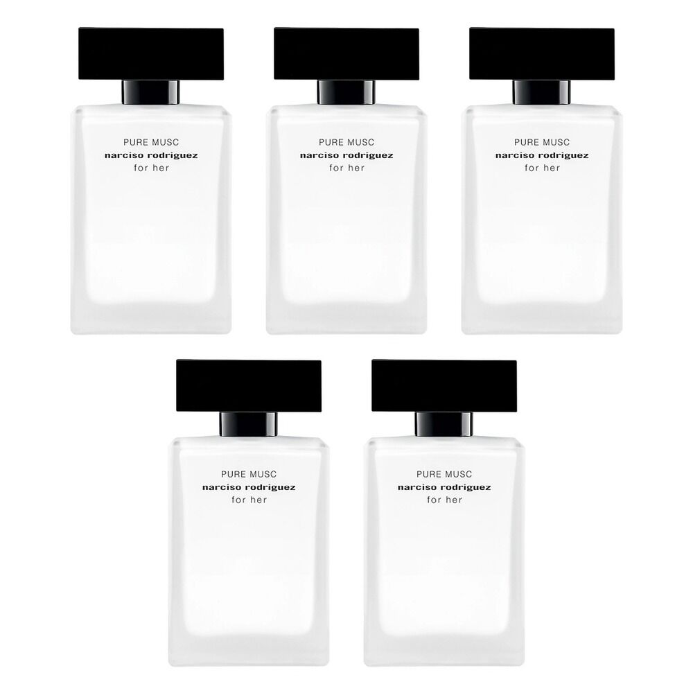 Narciso Rodriguez Pure Musc Eau de Parfum 50mL Pack of 5