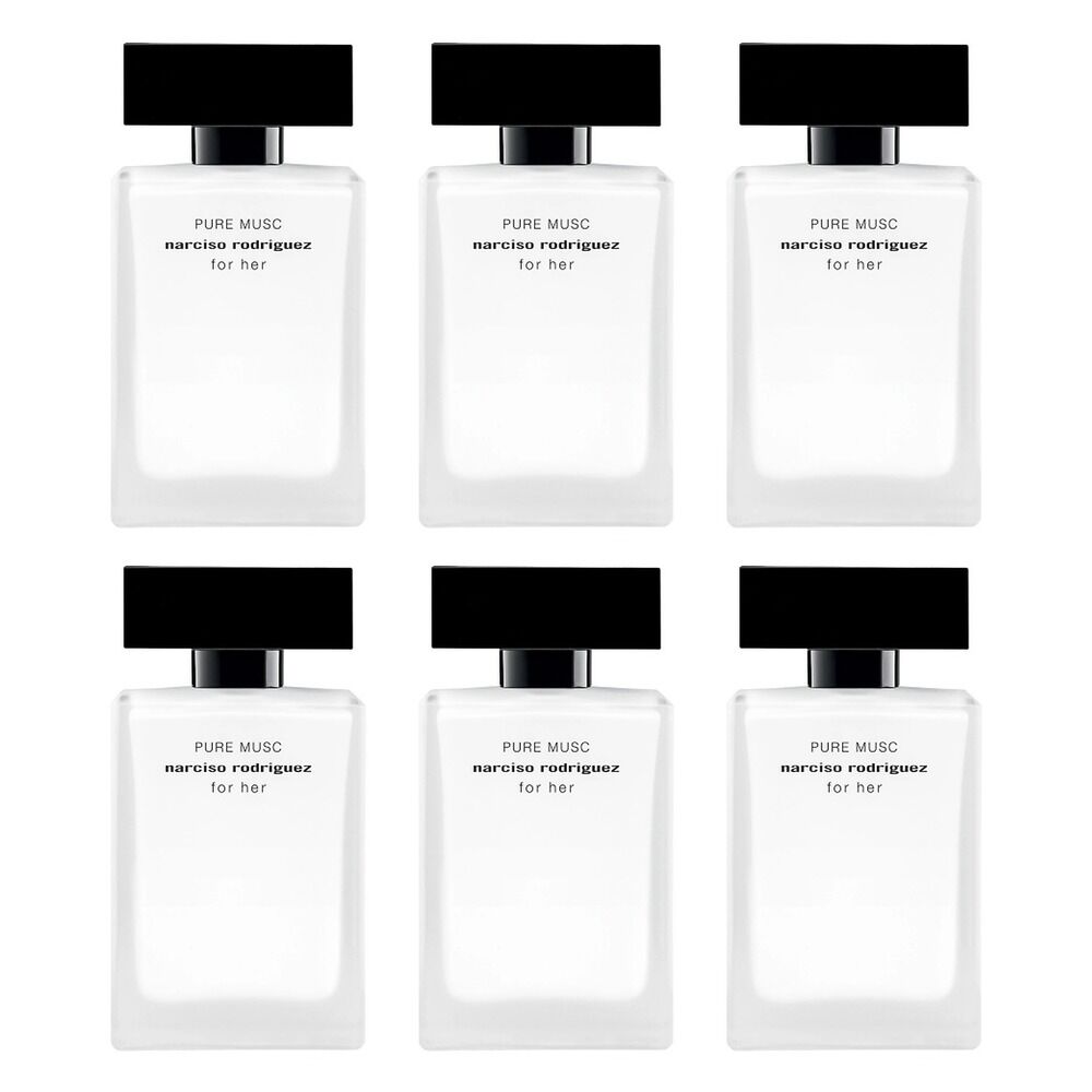 Narciso Rodriguez Pure Musc Eau de Parfum 50mL Pack of 6