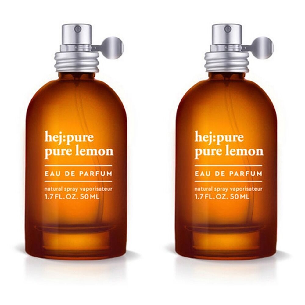 Hej Pure Lemon Eau de Parfum 50mL Pack of 2