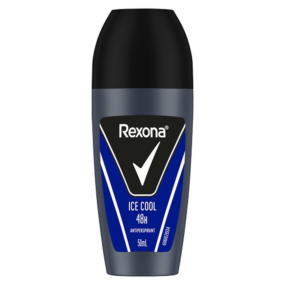Rexona 48H Antiperspirant Ice Cool Roll-On 50mL x 6