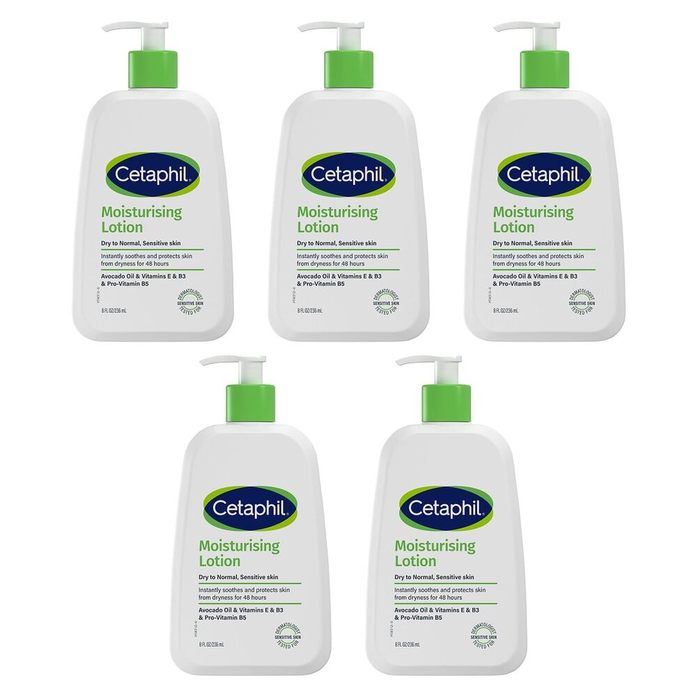 Cetaphil Moisturising Lotion 237mL Pack of 5