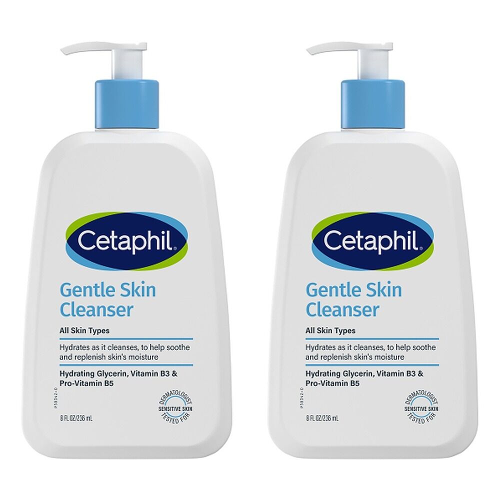 Cetaphil Gentle Skin Cleanser 236mL x 3 Bundle of 2